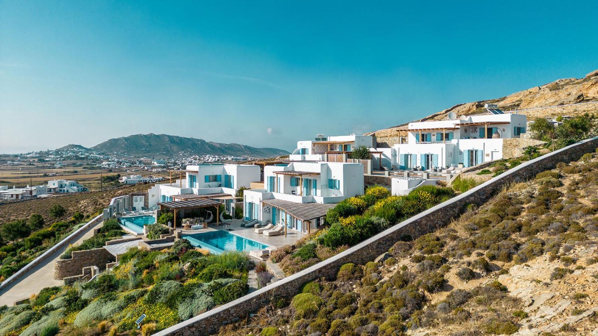 Chrysanthemo villas Ano Mera Esterno foto
