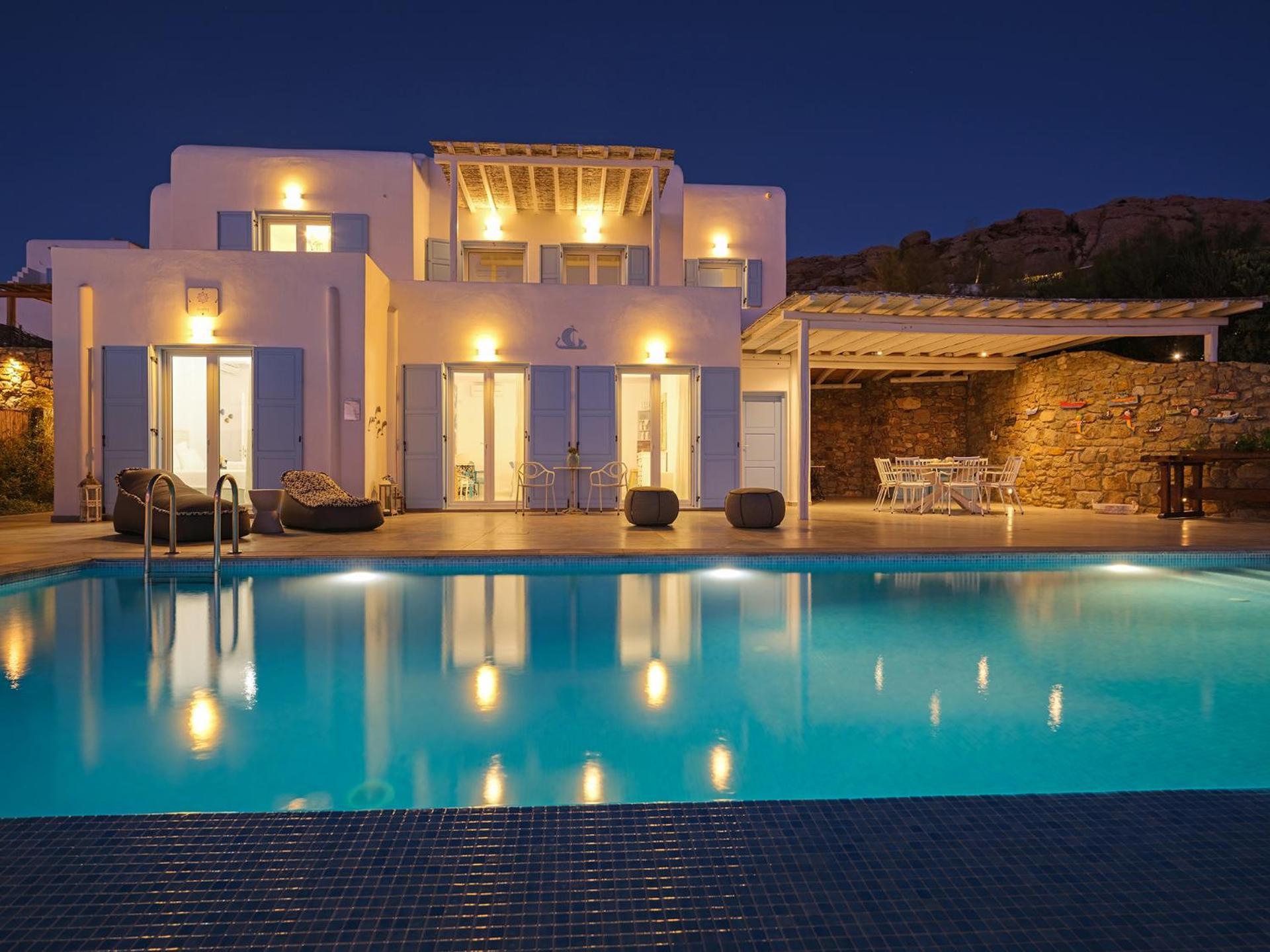 Chrysanthemo villas Ano Mera Esterno foto