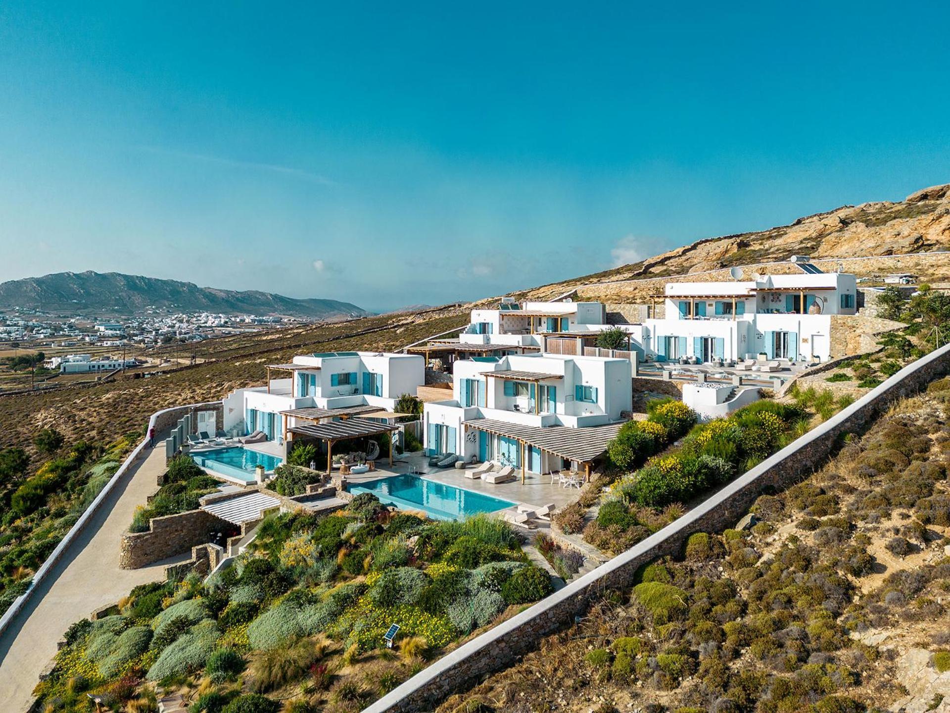 Chrysanthemo villas Ano Mera Esterno foto