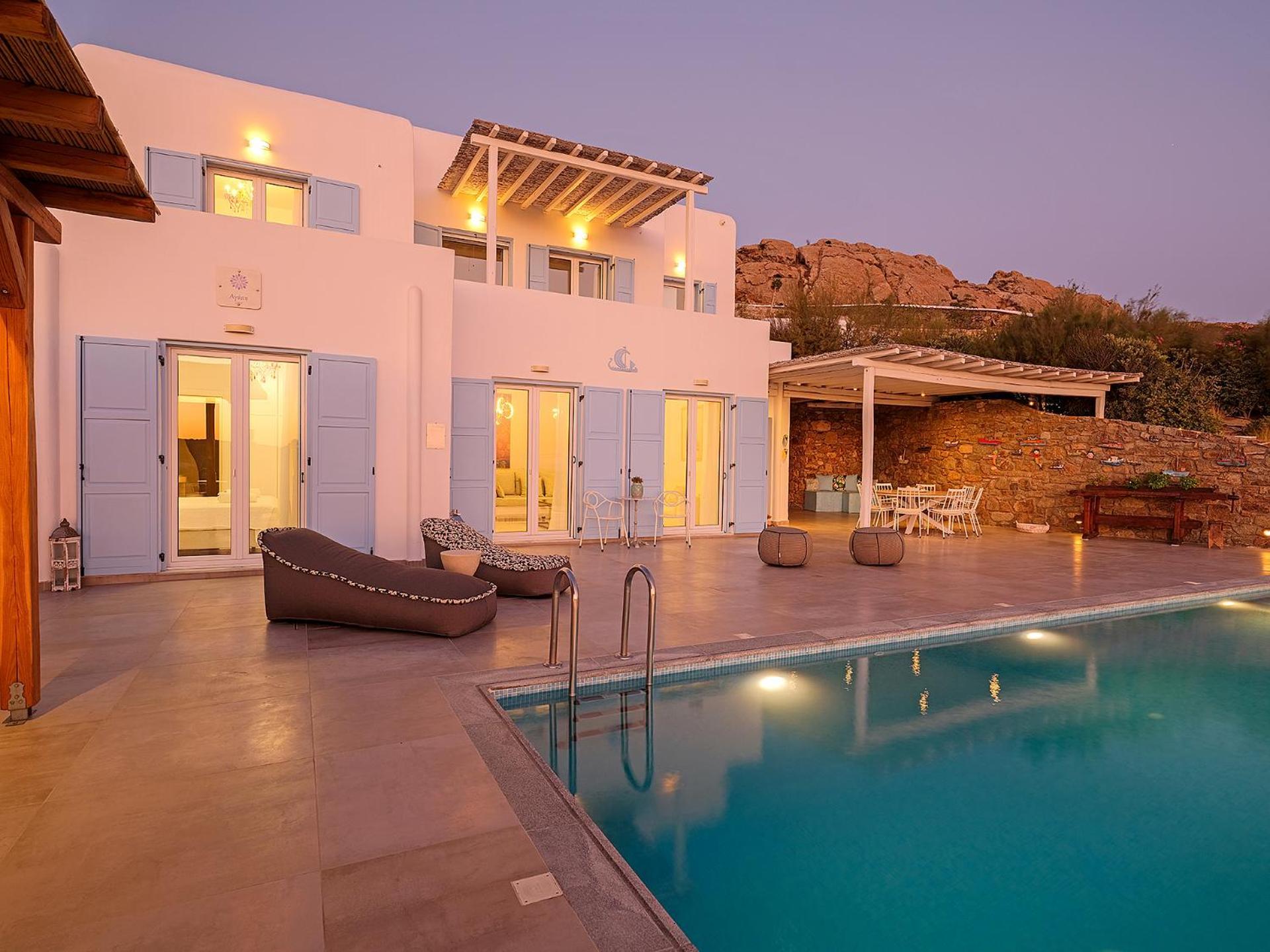 Chrysanthemo villas Ano Mera Esterno foto