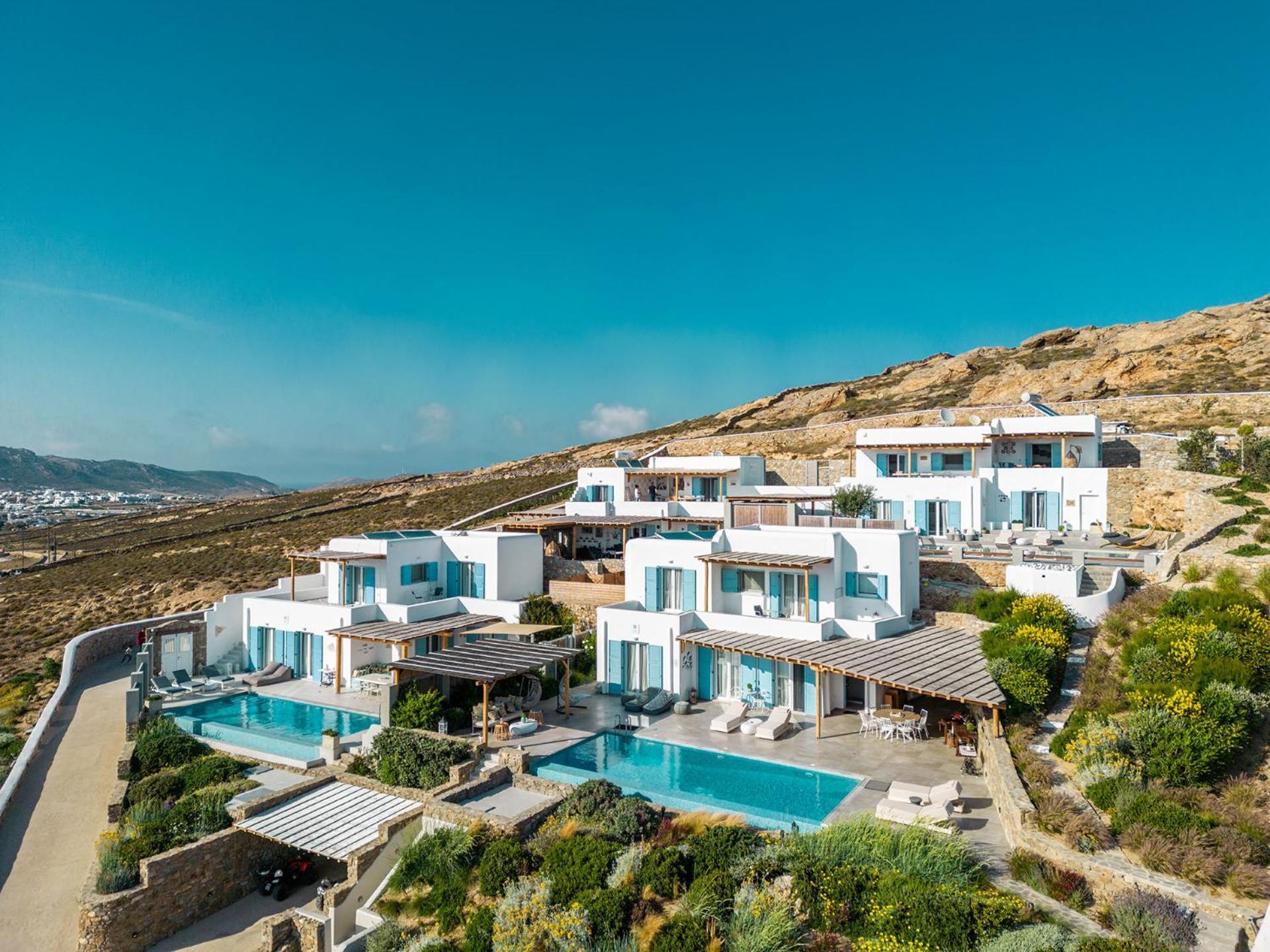 Chrysanthemo villas Ano Mera Esterno foto