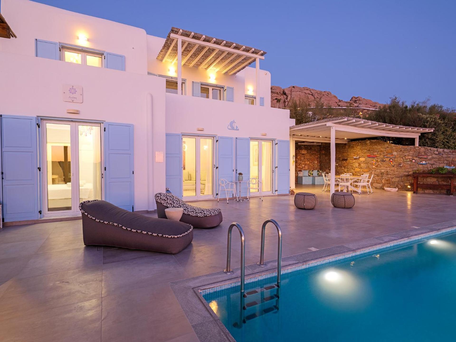 Chrysanthemo villas Ano Mera Esterno foto