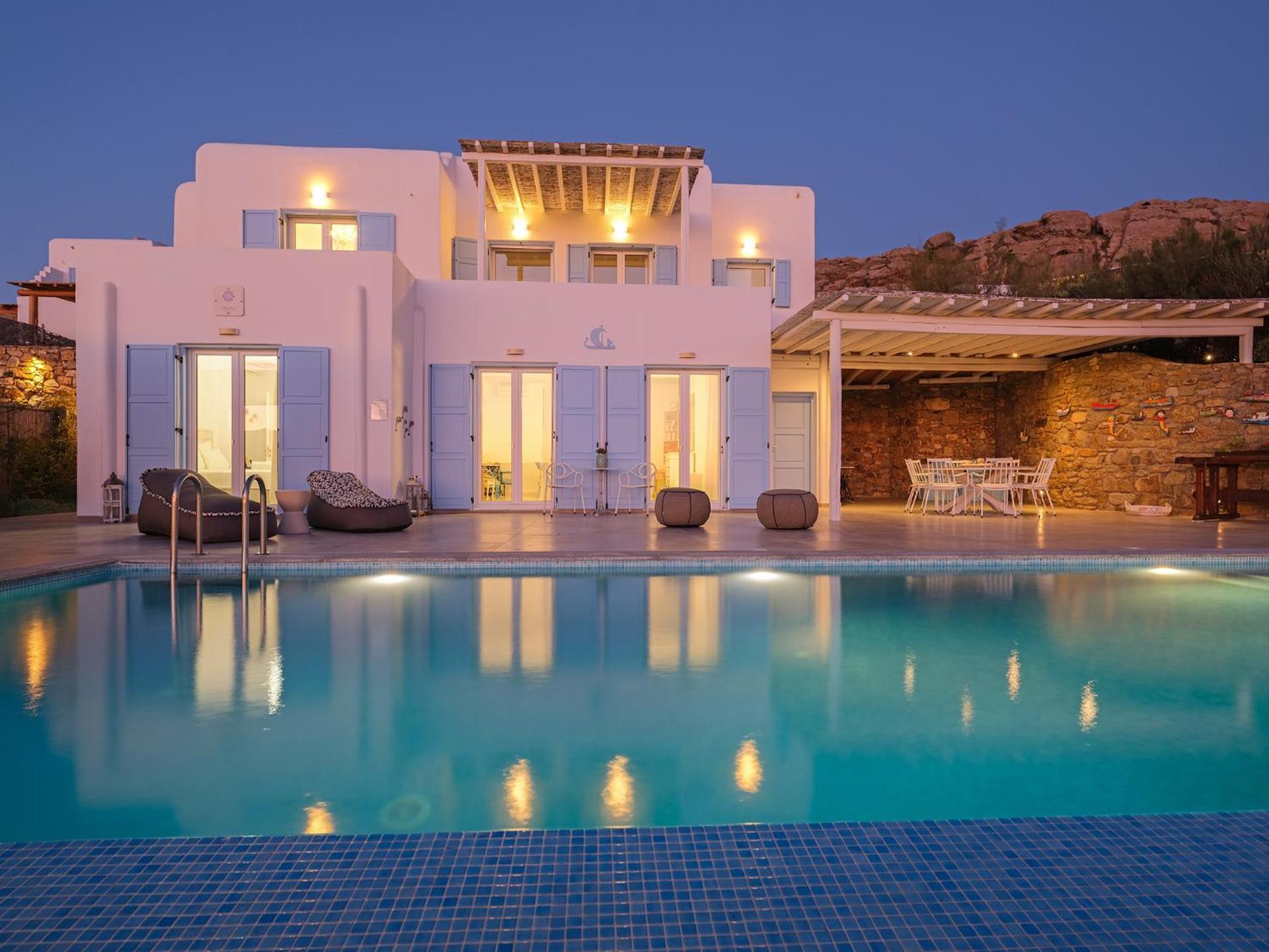 Chrysanthemo villas Ano Mera Esterno foto