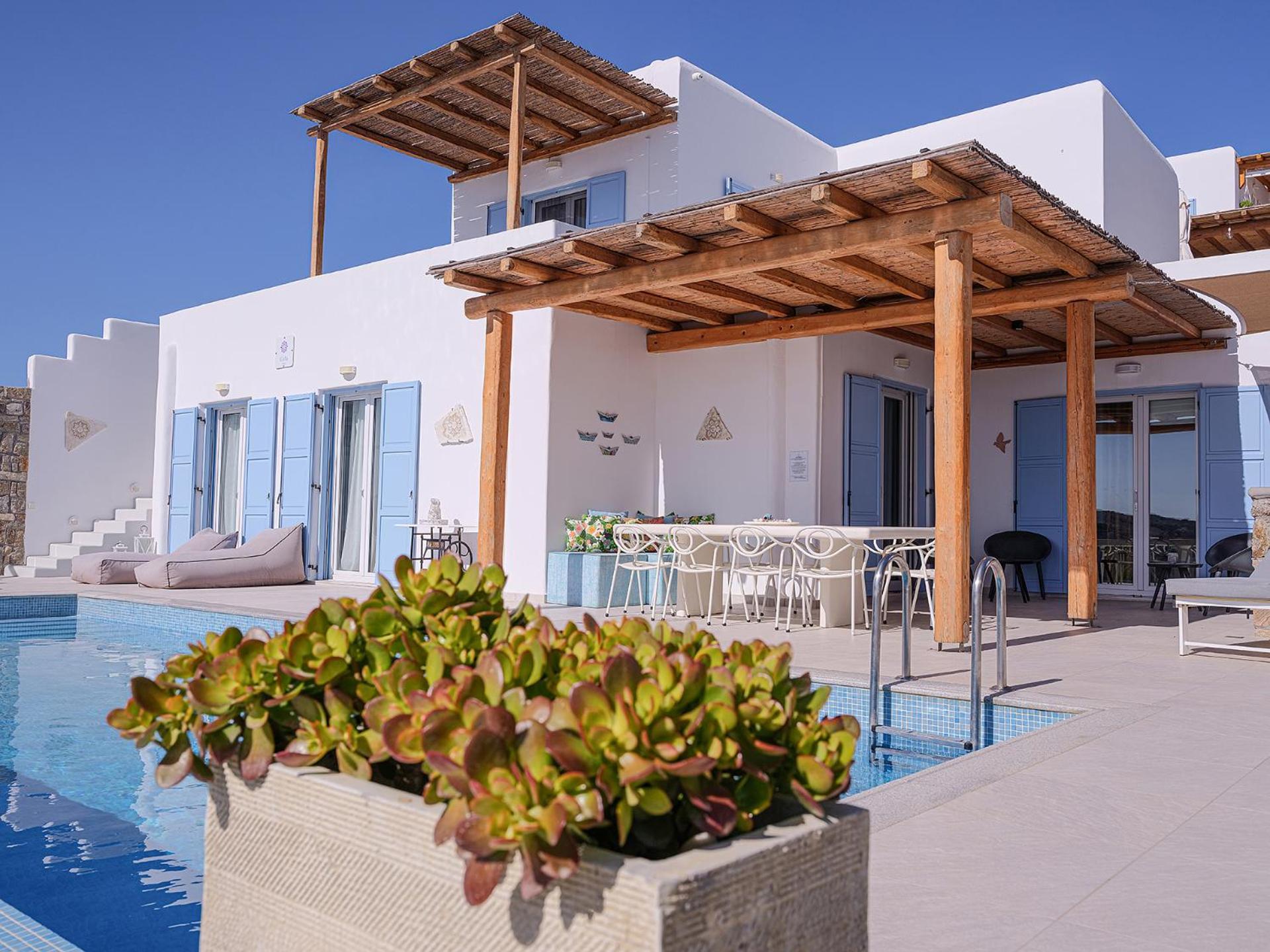 Chrysanthemo villas Ano Mera Esterno foto