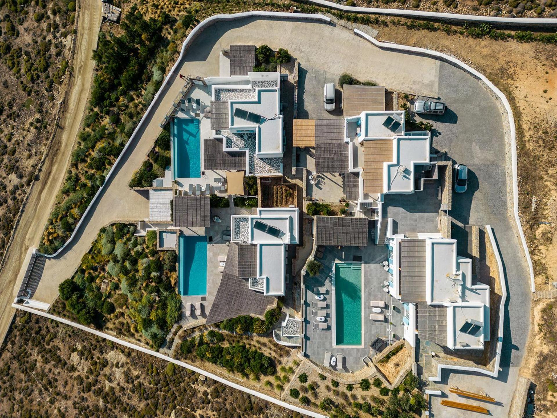 Chrysanthemo villas Ano Mera Esterno foto