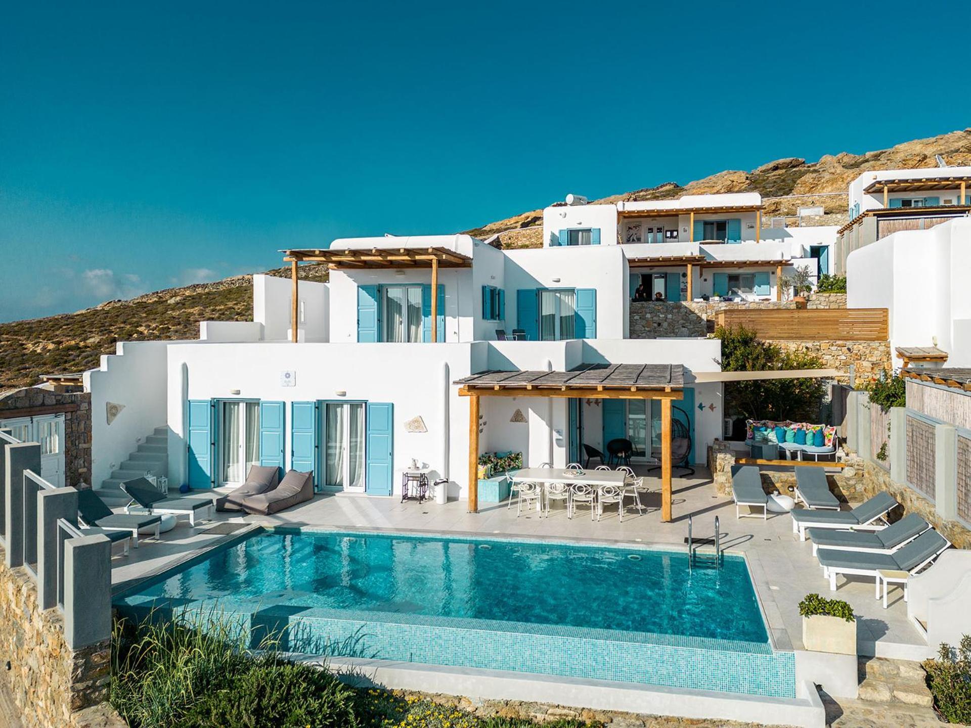 Chrysanthemo villas Ano Mera Esterno foto